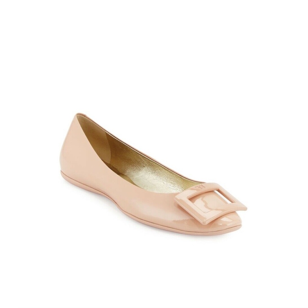 Roger Vivier Ballerina Flat Nude Size 35